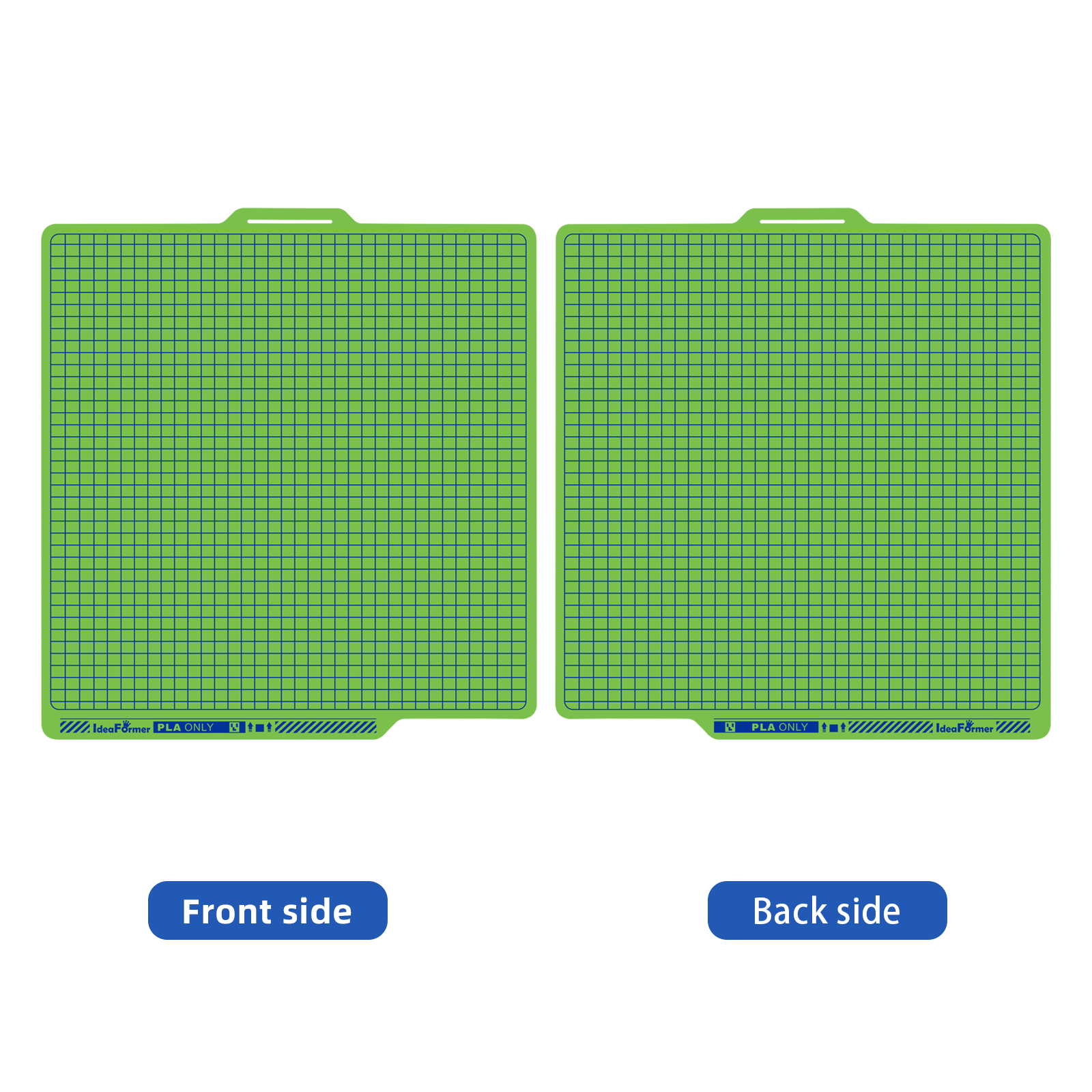 IdeaFormer Low-Temperature Build Plate For Bambu Lab P1P/P1S/X1C/X1/X1E/A1, 257×257mm Cold Plate For Bambu Series Printer