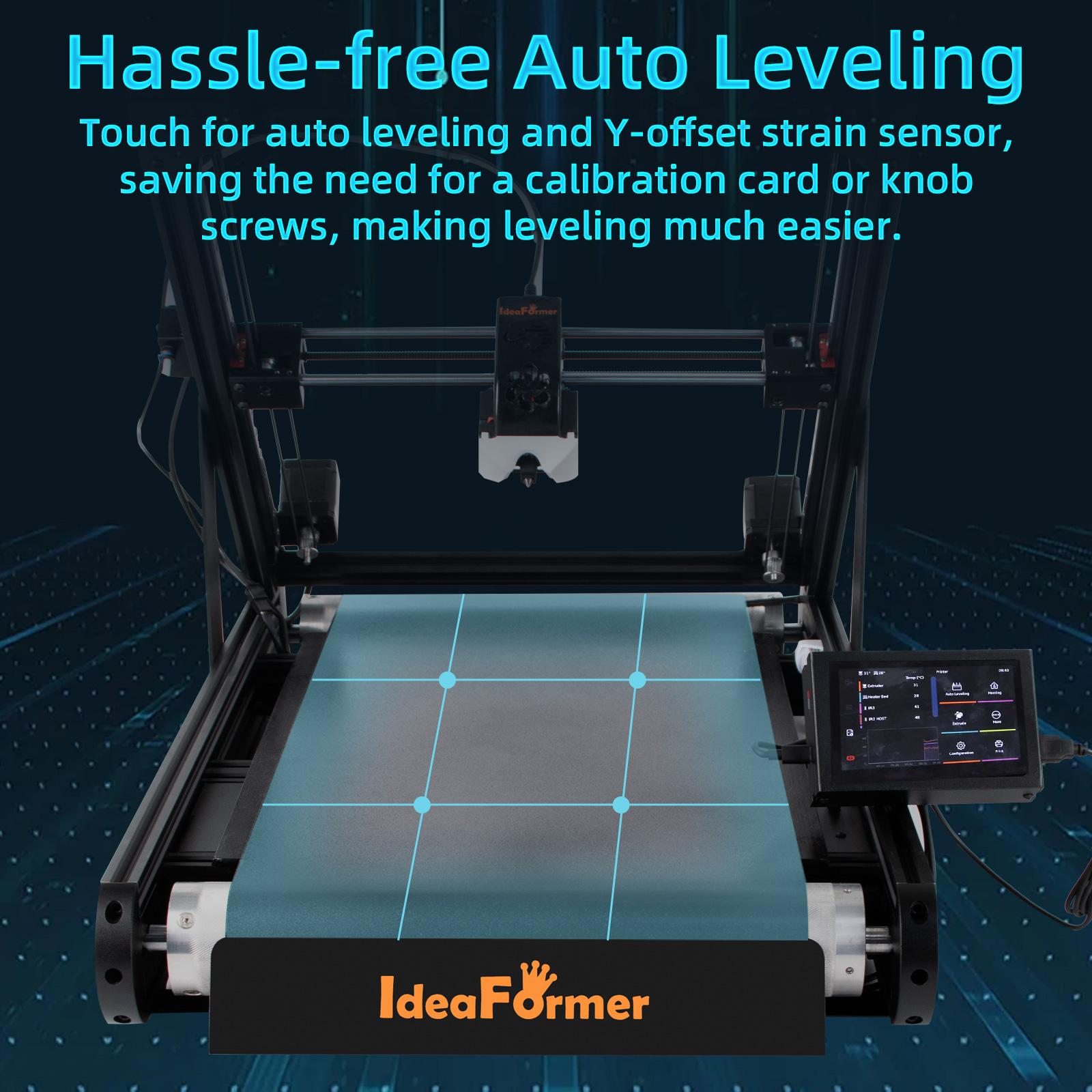 IdeaFormer IR3 V2 Limited Second-hand Machines，Infinite Z-Axis Steel Conveyor Belt 3D Printer，Shipping to US Addresses only