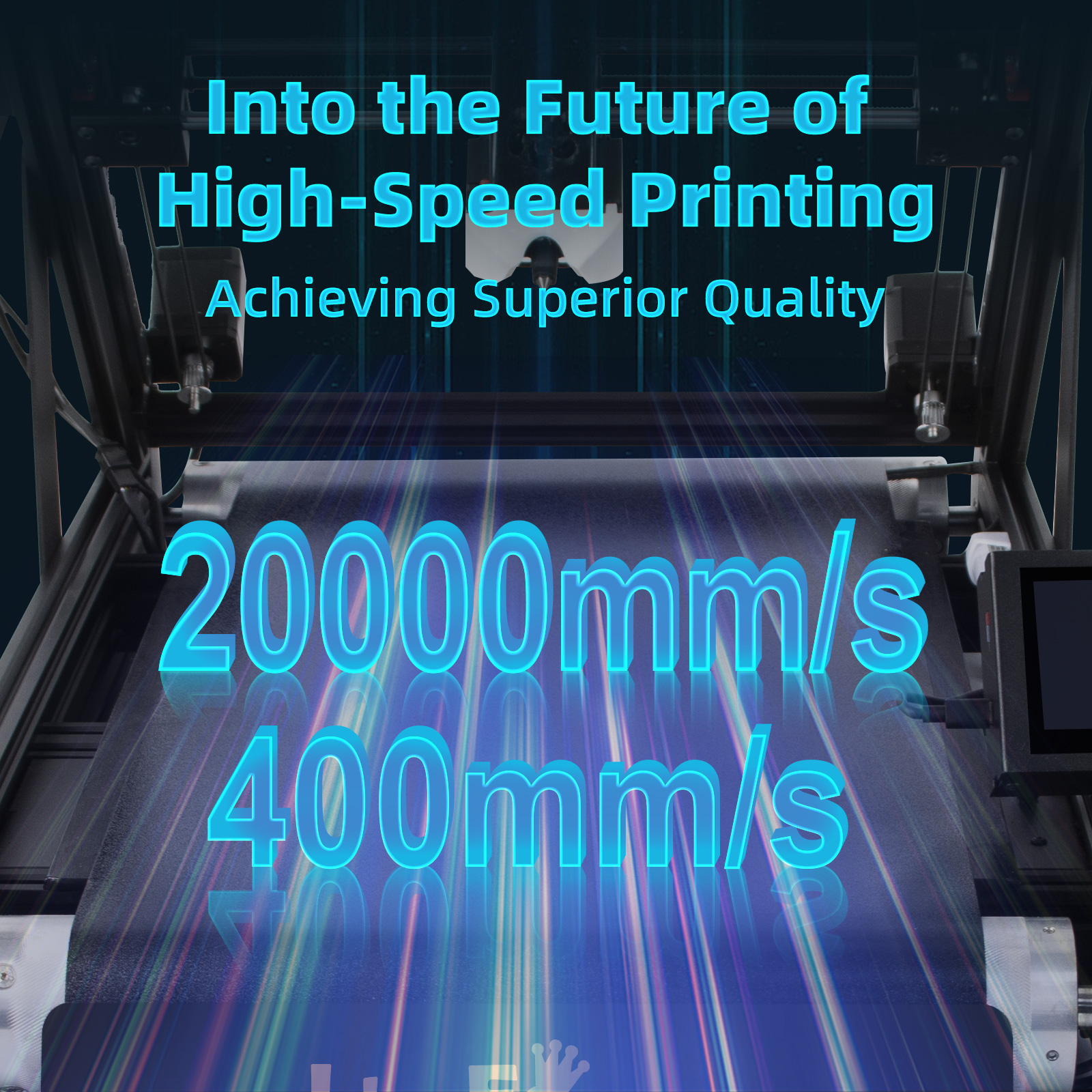 IdeaFormer IR3 V2 Limited Second-hand Machines，Infinite Z-Axis Steel Conveyor Belt 3D Printer，Shipping to US Addresses only