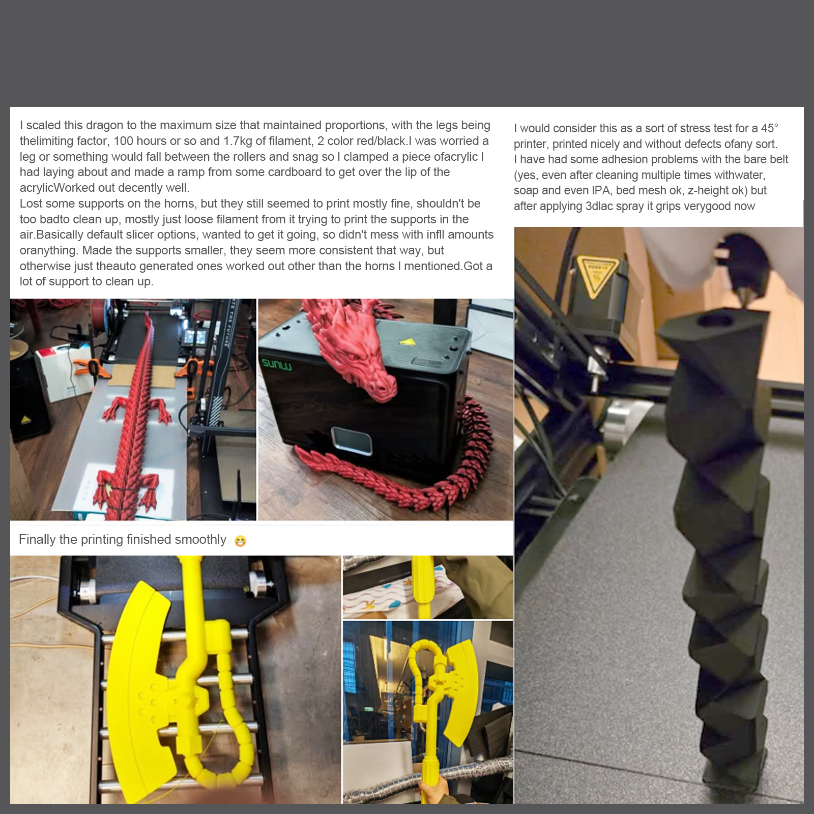 IdeaFormer IR3 V2 Limited Second-hand Machines，Infinite Z-Axis Steel Conveyor Belt 3D Printer，Shipping to US Addresses only